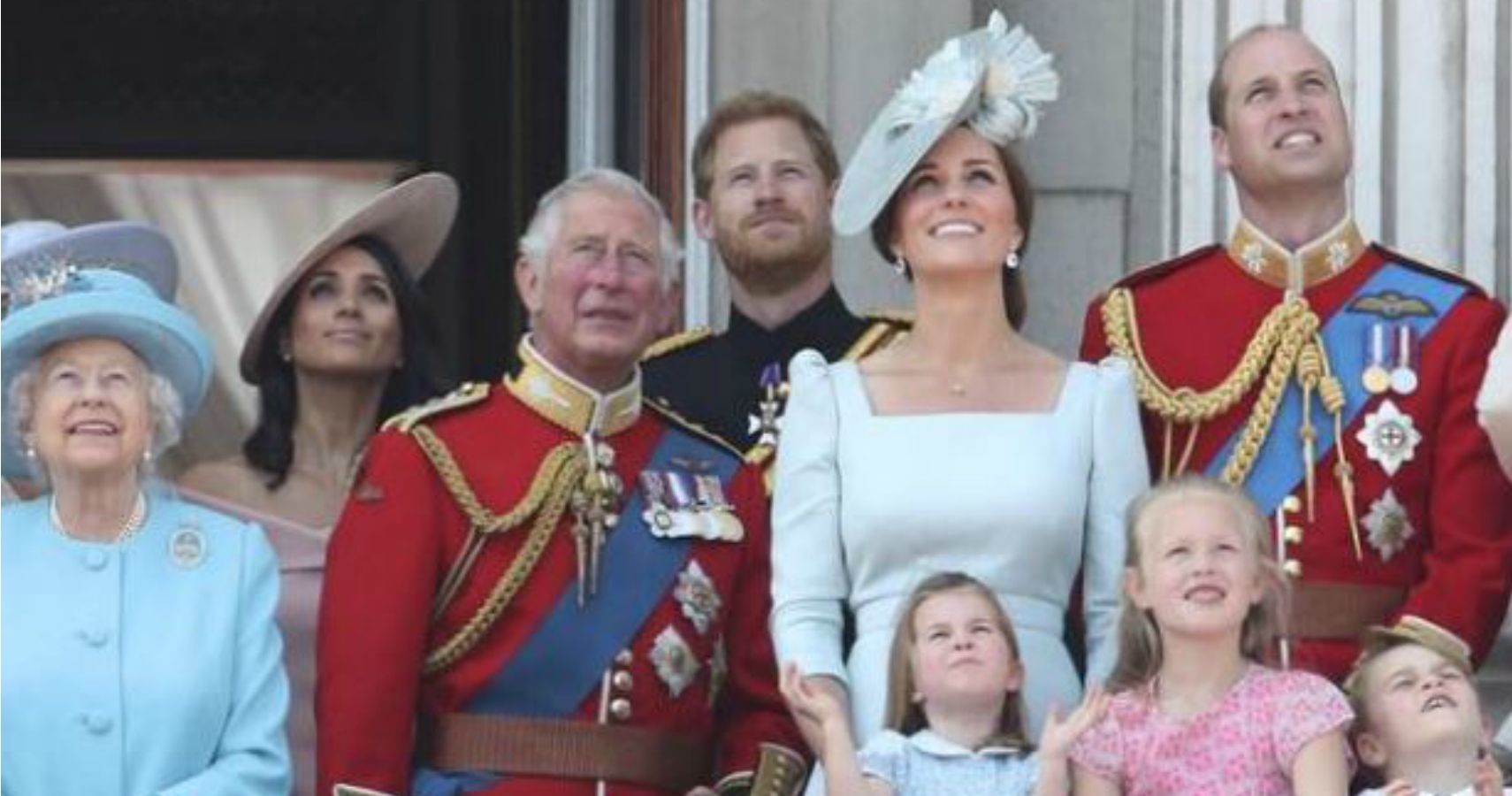 George And Charlotte Steal The Show On The Buckingham Palace Balcony