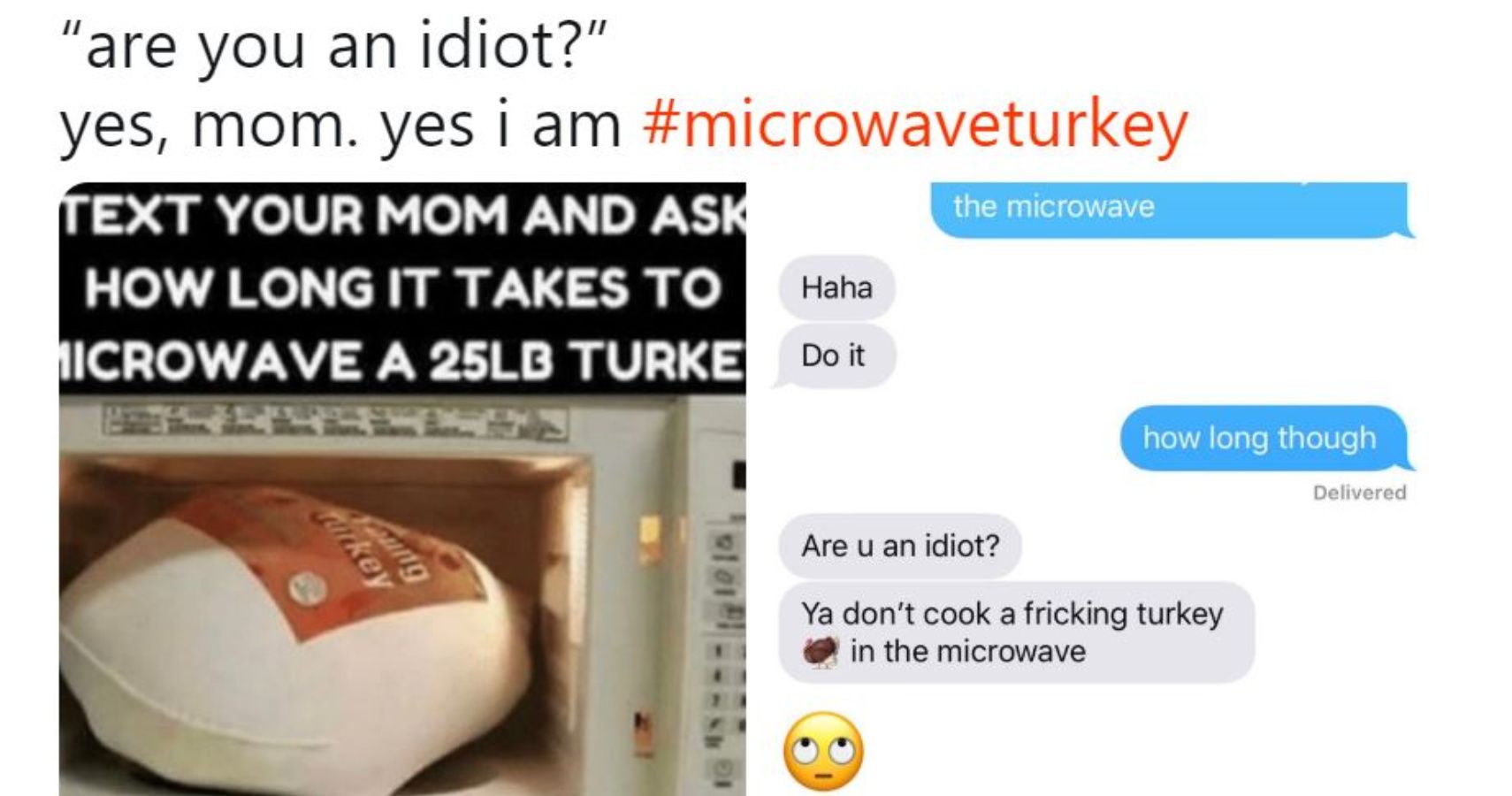 turkey prank tweet screenshot