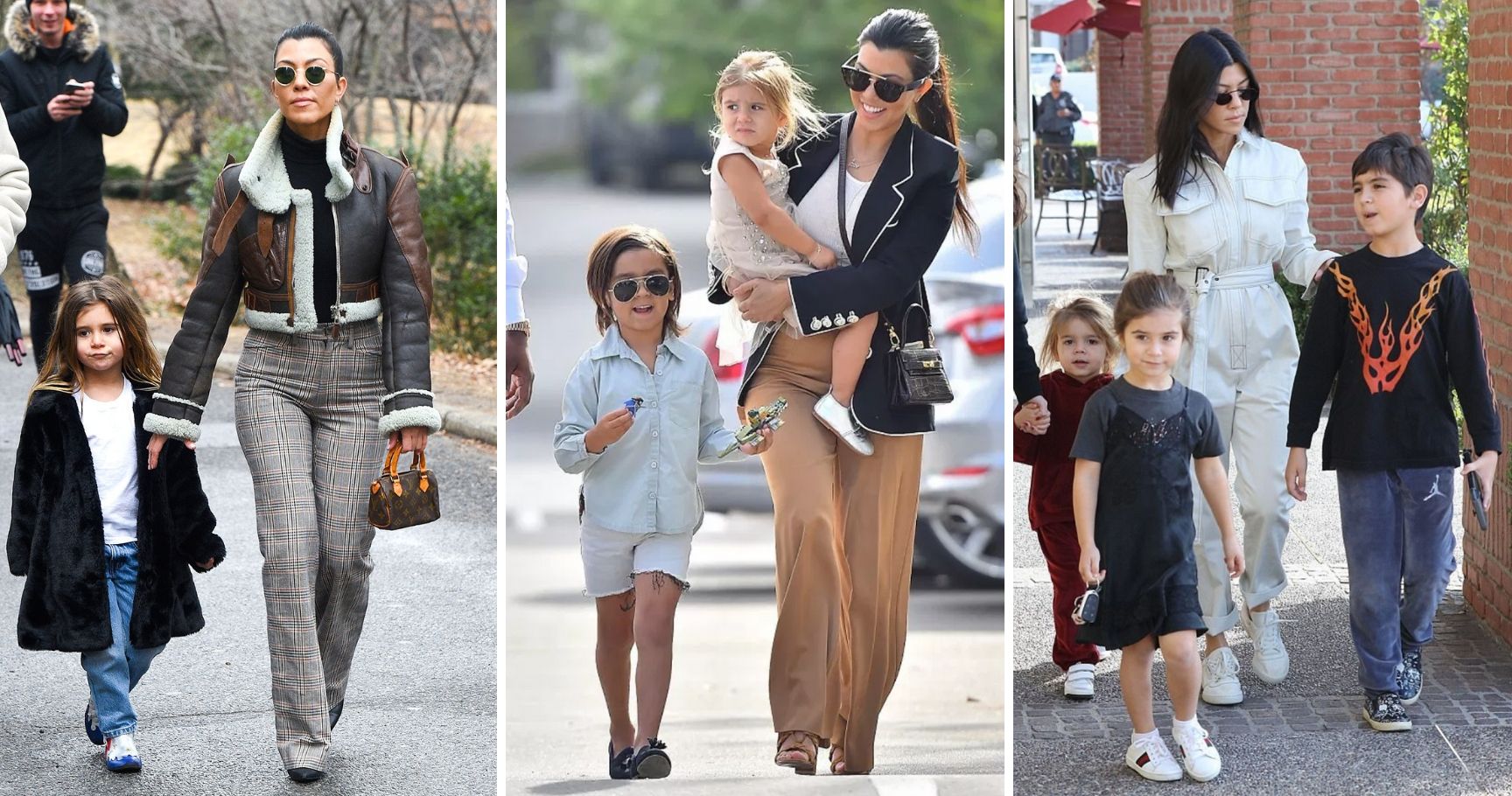 20 Pics Of Kourtney Kardashian Treating Motherhood Like A Fashion Show