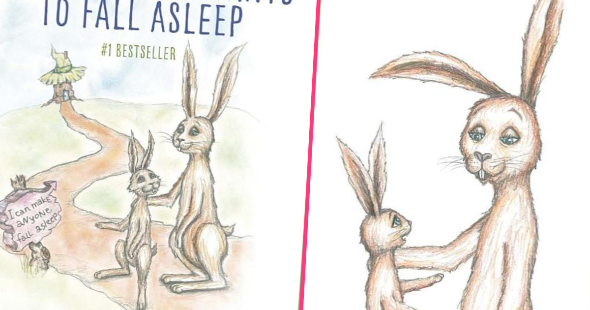 the rabbit who wants to fall asleep