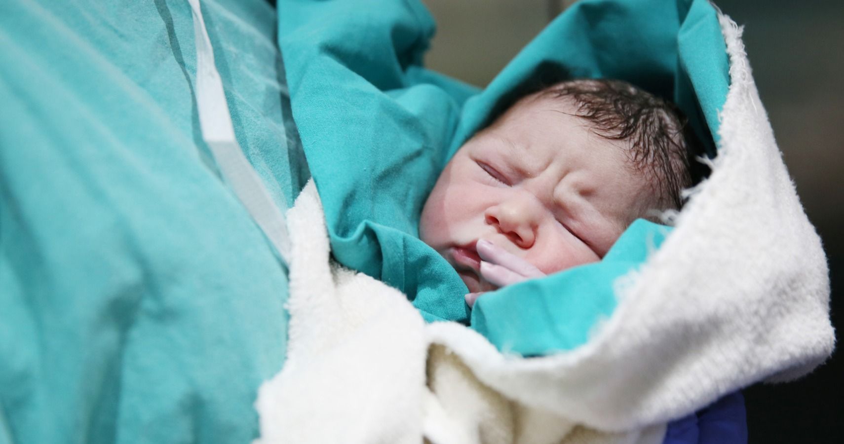 newborn baby c-section
