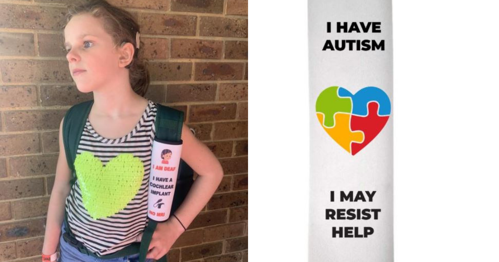 Natalie Bell Seat Belt Covers For Hearing Loss, Autism