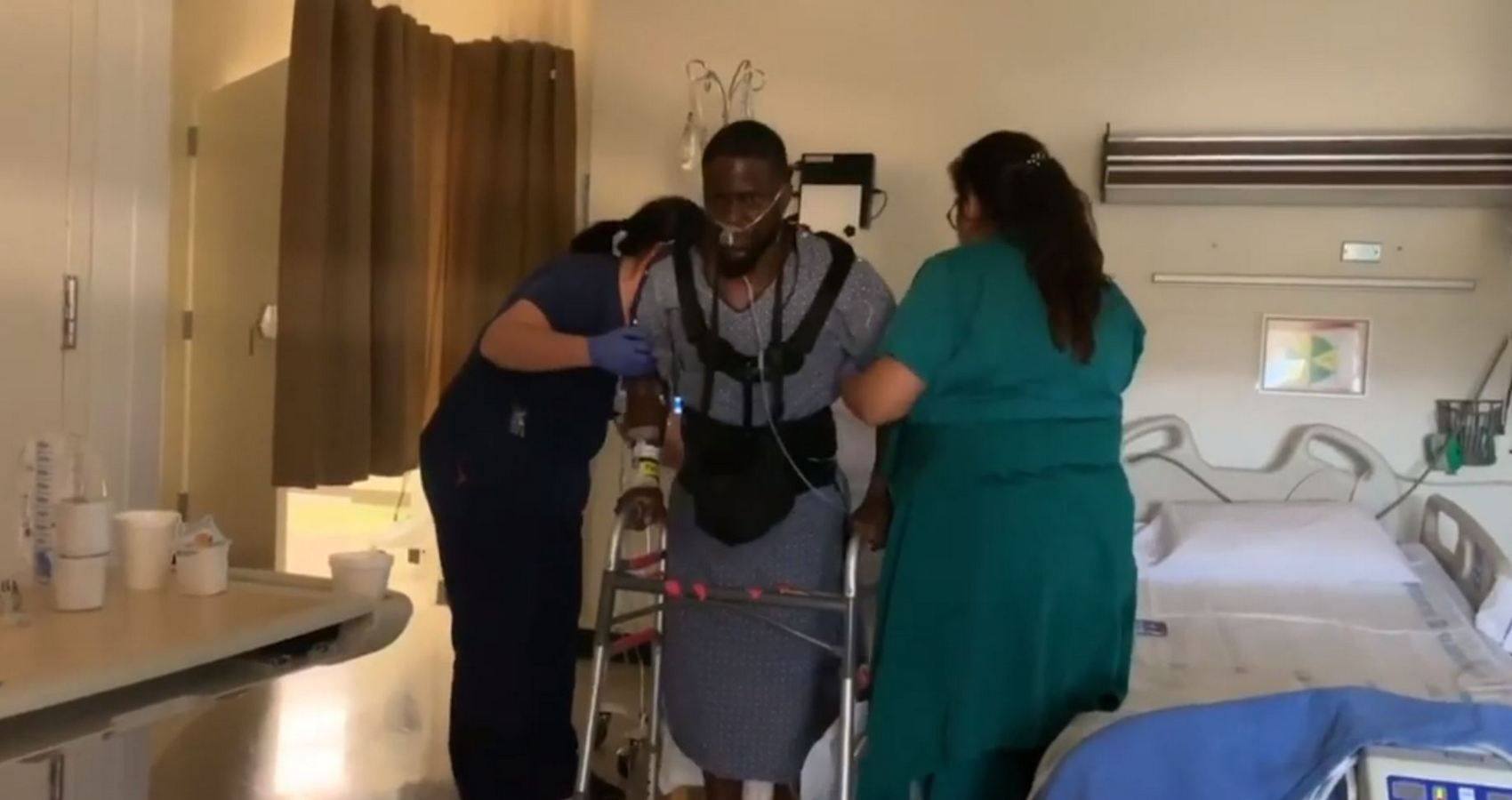 Kevin Hart Shares Video Detailing Accident Recovery