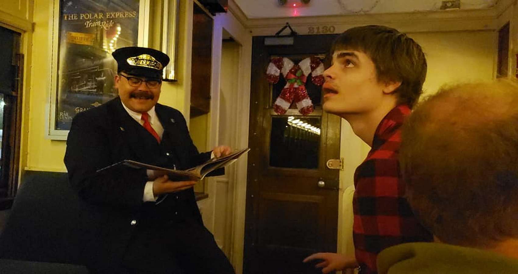 A teen with autism had a magical 'Polar Express' experience, even though he  was too excited to ride the train