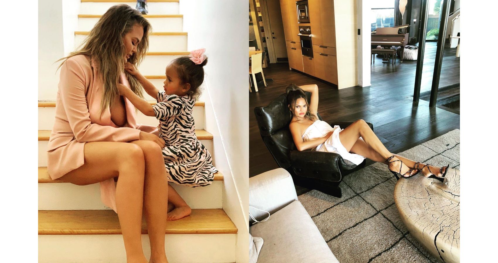 Chrissy Teigen and Luna picture trolled