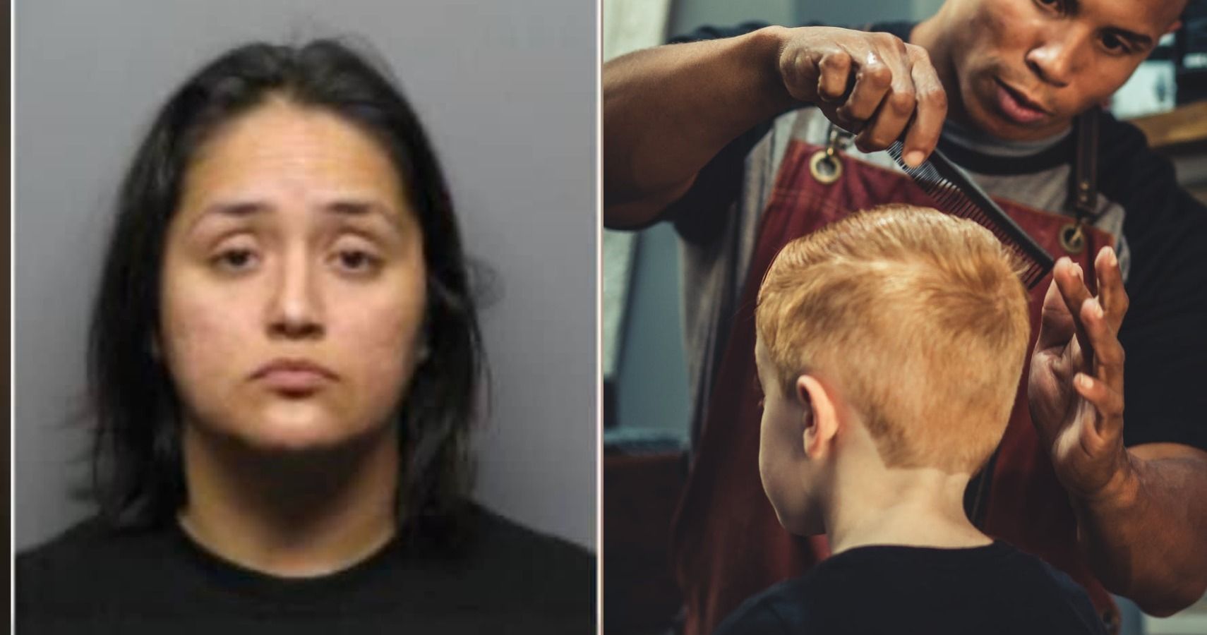 Mom Rams Barber Through Storefront After Discovering A Cut On Her Son's Neck After A Haircut