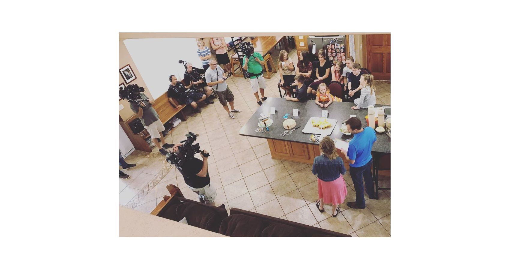 Film crew in Duggar home filming 'Counting On'