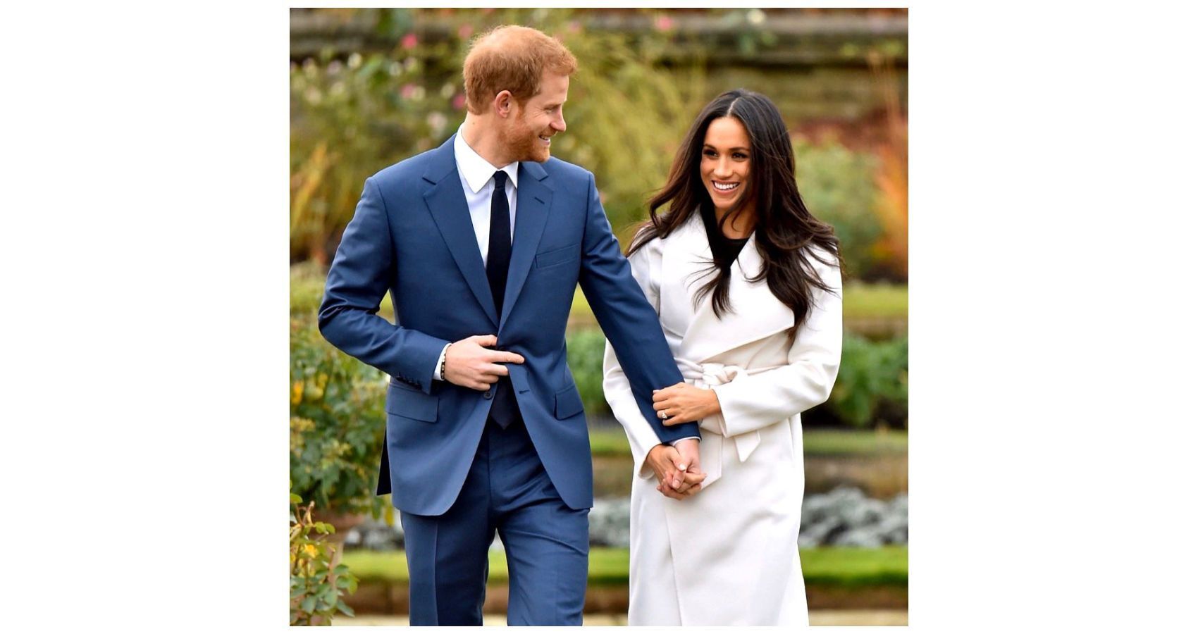 Prince Harry and Meghan Markle engagement photo