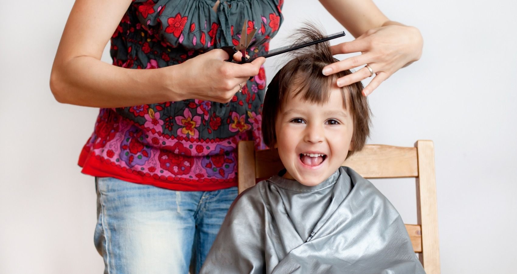 Kids Isolation Haircuts Photos