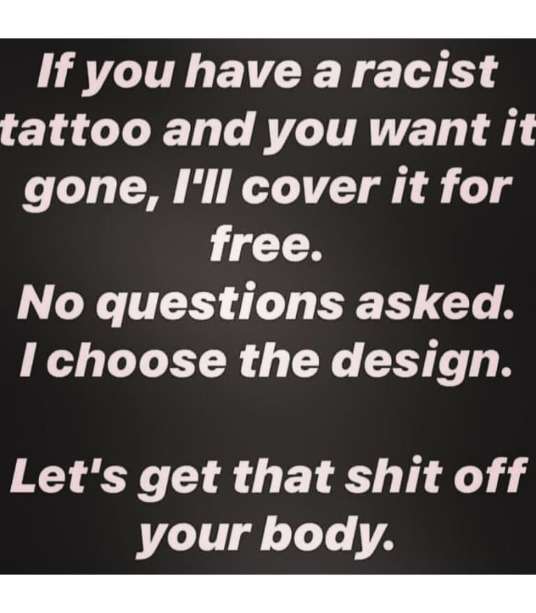Ad For Tattoo Cover Up