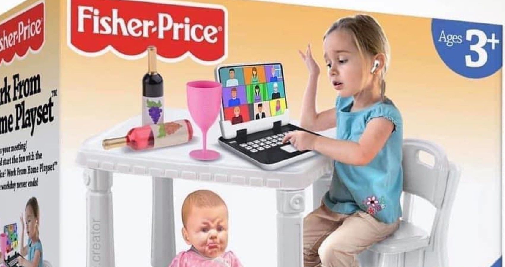 A Work From Home Playset
