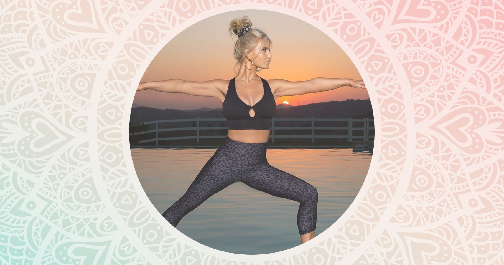 Jessica Simpson's Yoga Pic Reminds Moms To Keep Up The Fitness