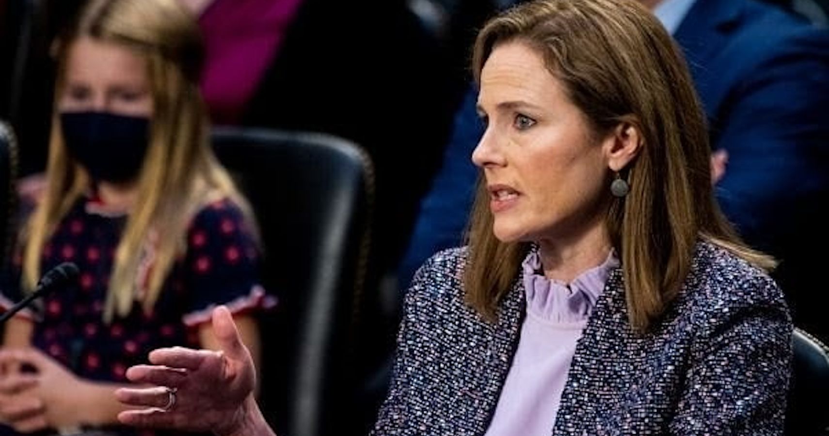 Amy Coney Barrett's Notepad Was Blank The Whole Time