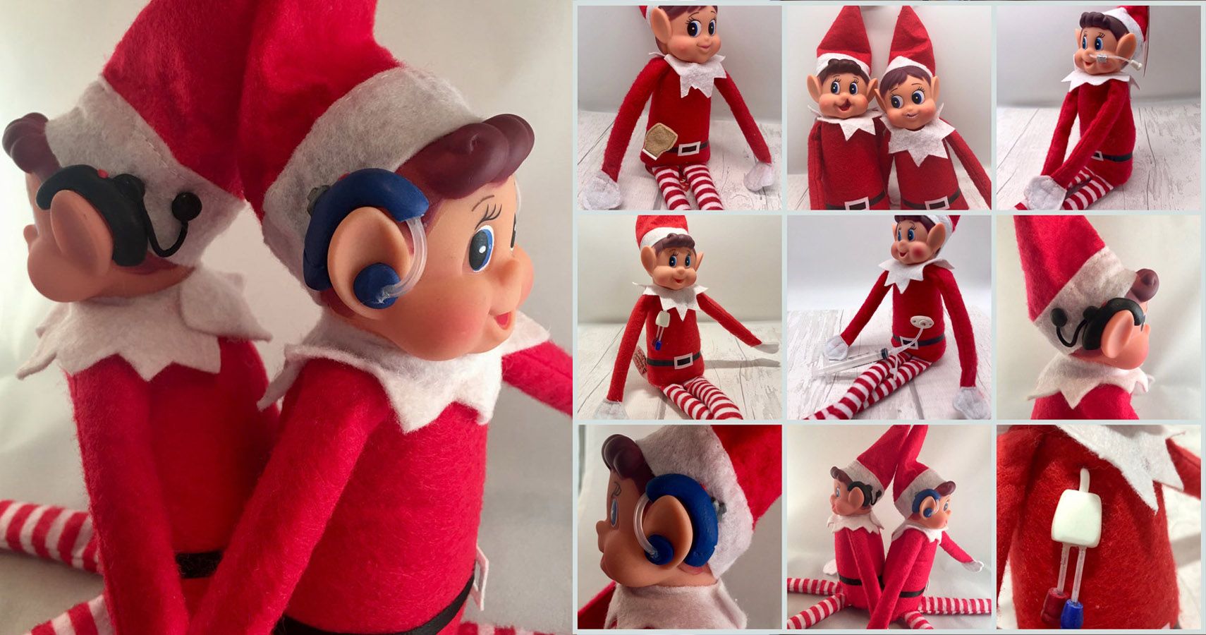 Mom Modifies Christmas Elf Dolls For Children With Disabilities