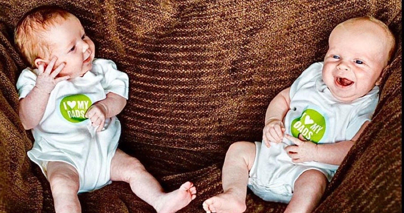 Neil Patrick Harris's twins when they were infants