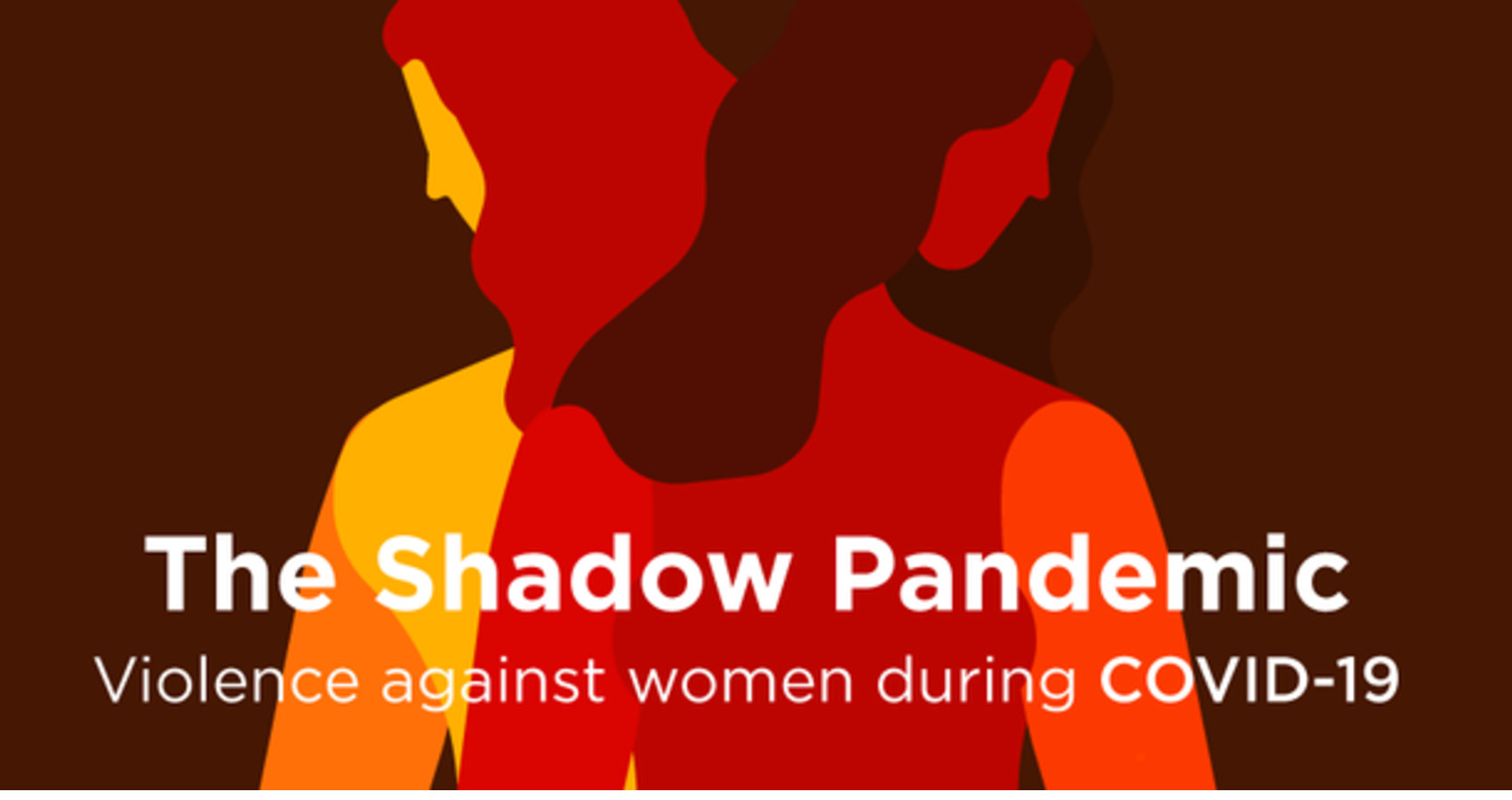 A picture showing the shadow pandemic when it comes to violence against women