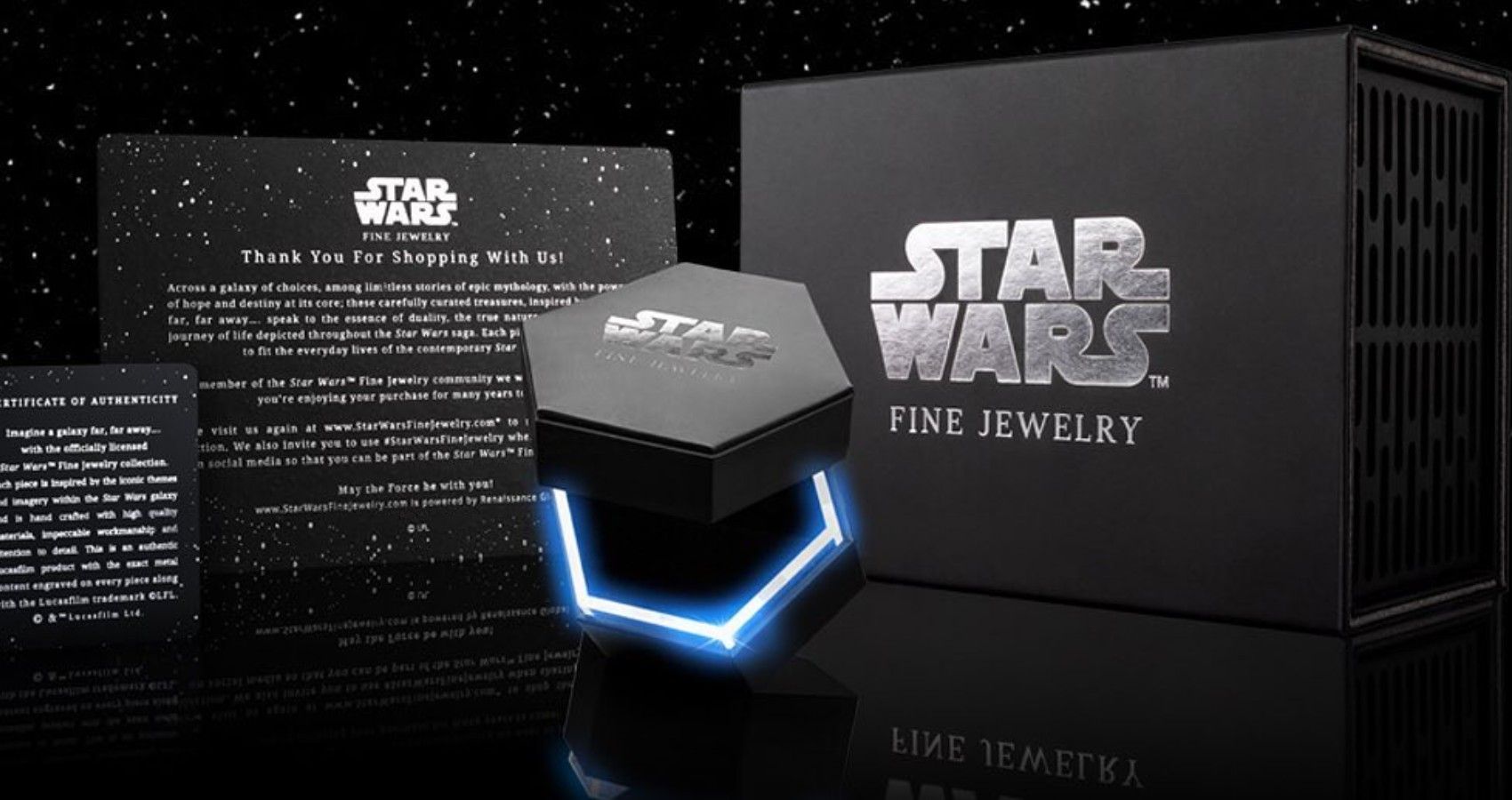 kay jewelers Star Wars collection packaging