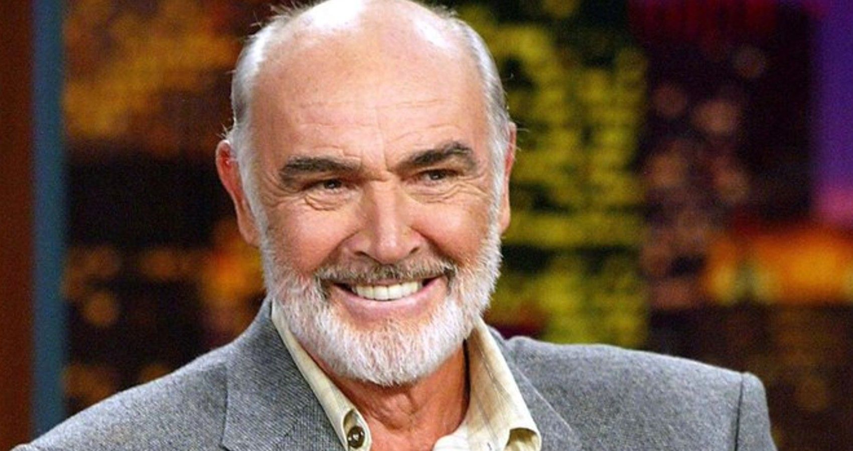 Sean Connery doing an interview