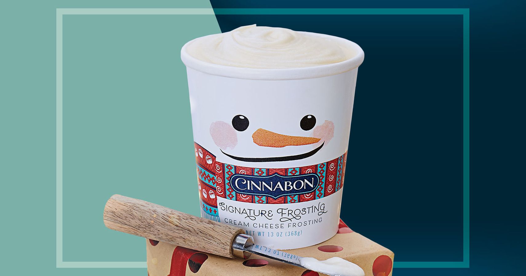 Holiday Baking Just Got Tastier Now That Cinnabon Is Selling Their Signature Cream Cheese Frosting