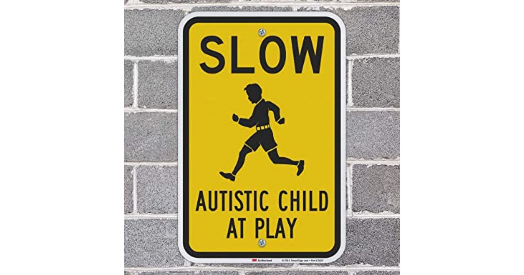 autistic child at play sign