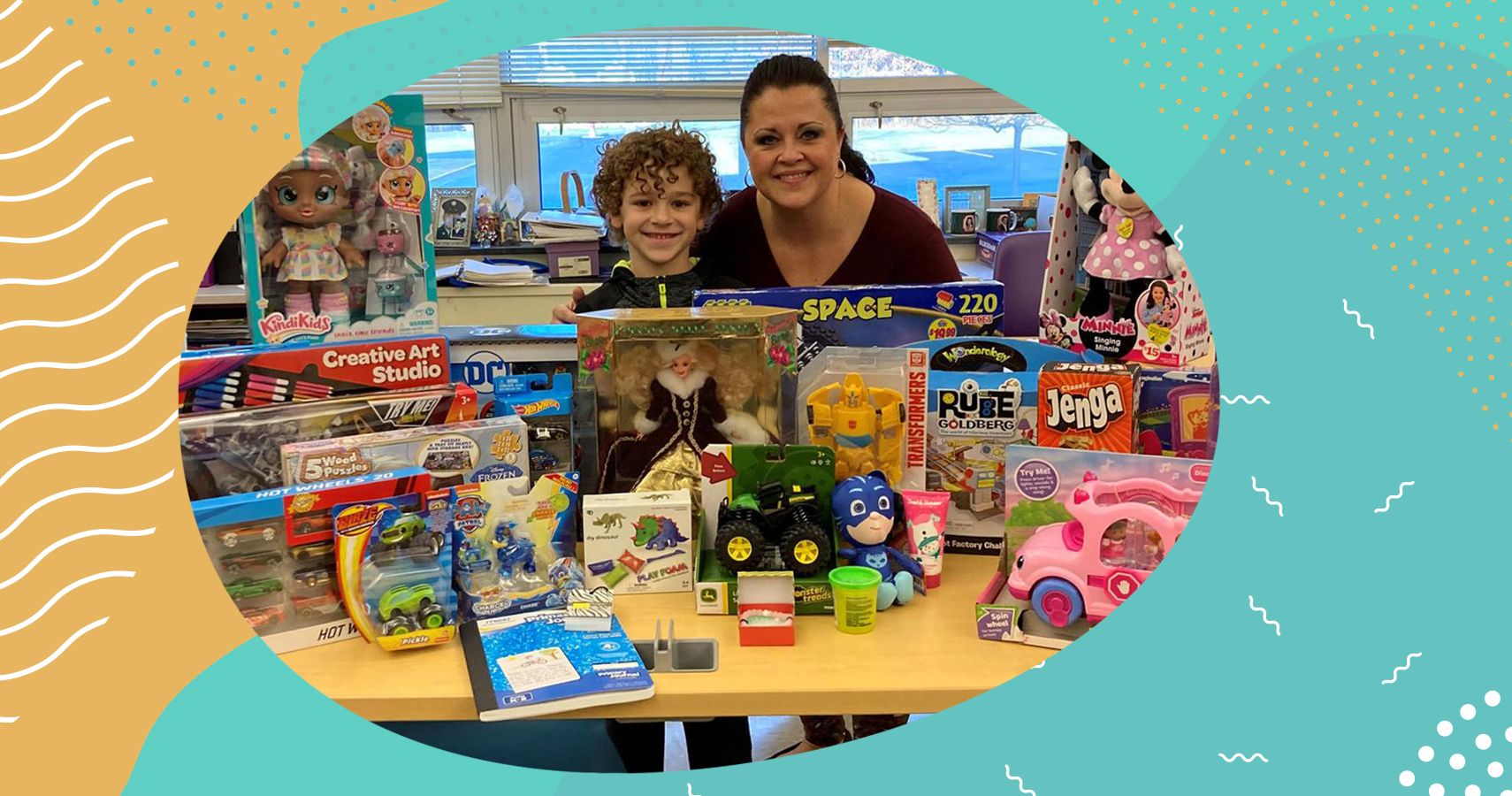 Boy “Very Happy” To Give Away Toys Instead Of Receiving For 8th Birthday