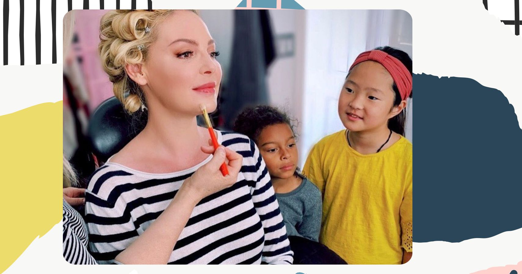 How Katherine Heigl Talks To Her Children About Race