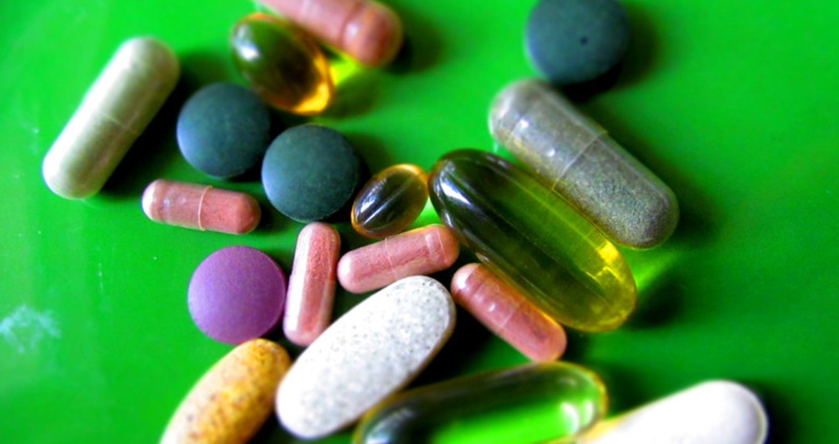 A Collection Of Different Vitamins