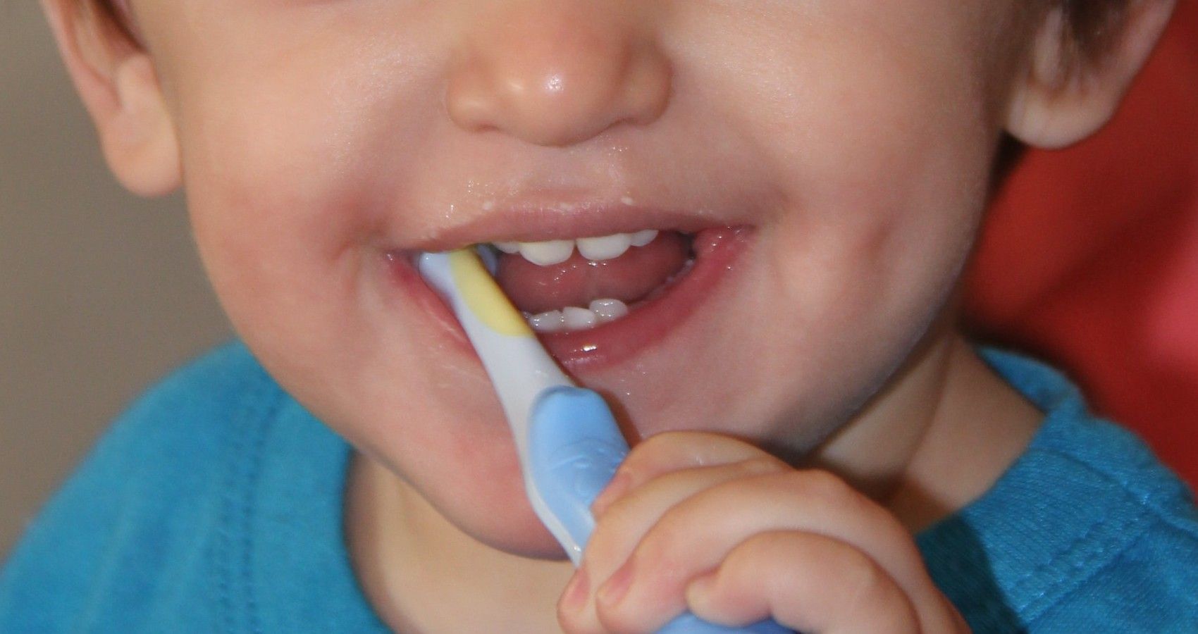 Parents Praise Encourages Children To Brush Their Teeth