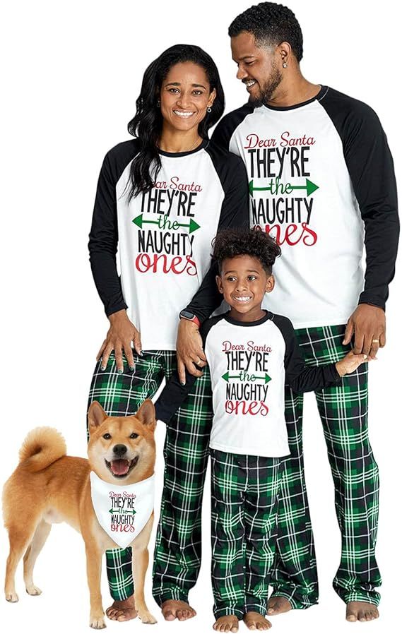 Matching Holiday PJs For The Whole Family