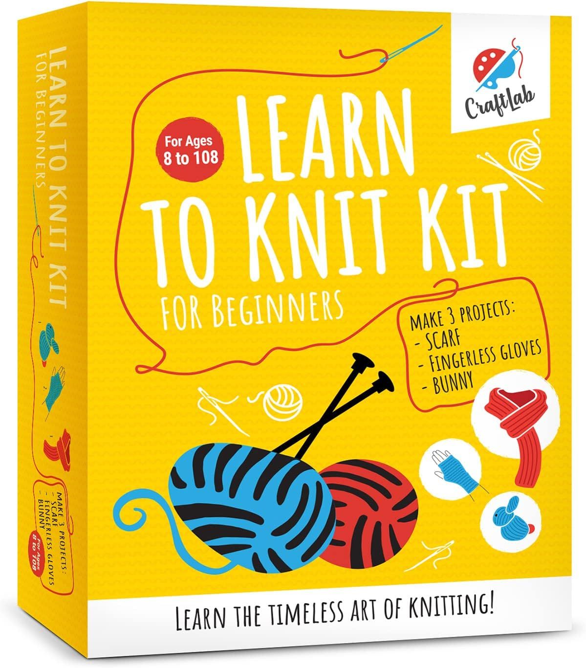 Best Beginner Knitting Kits For Kids
