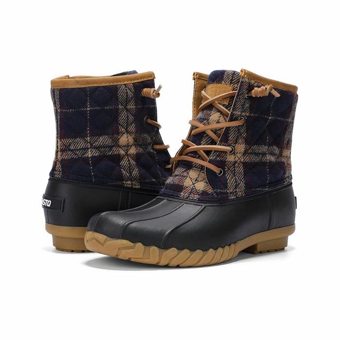 STQ Womens Winter Duck Boots Waterproof Cold Weather Snow