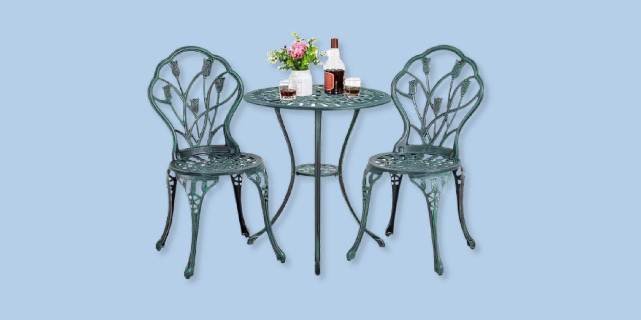 Stylish Bistro Sets For Small Outdoor Areas