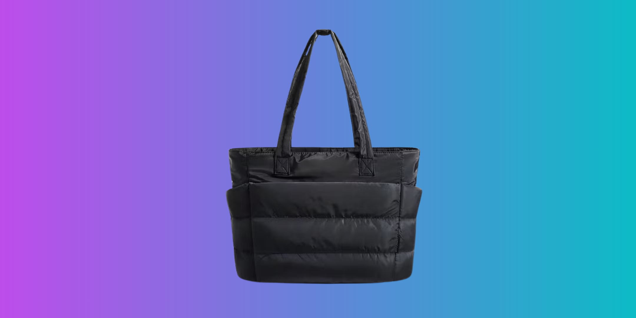 Bagsmart Black Quilted Puffer Tote Bag Review: Stylish, Lightweight & Organized